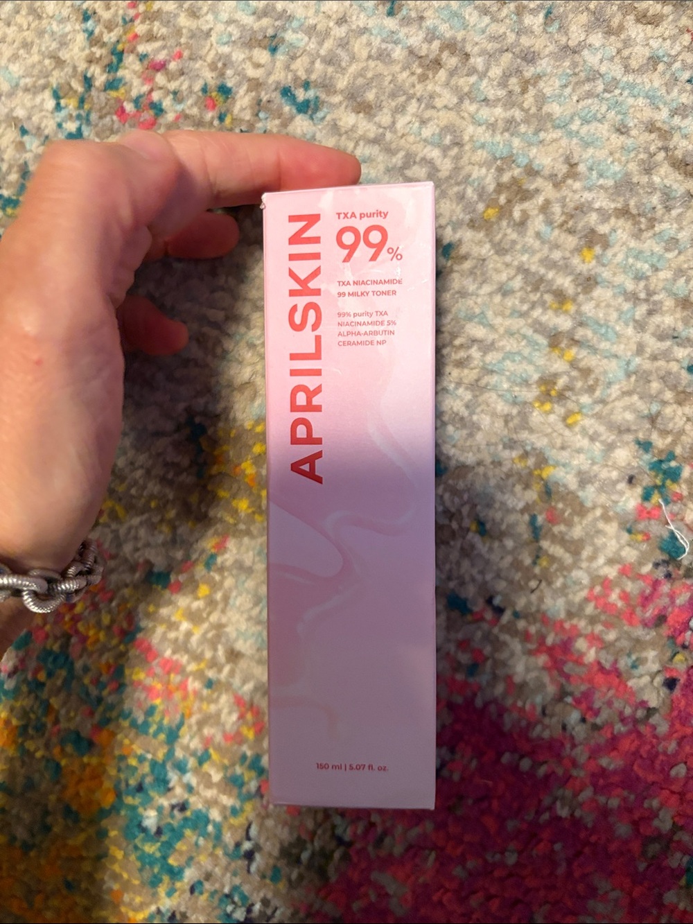 APRILSKIN TXA Purity 99% Milky Toner - Pink